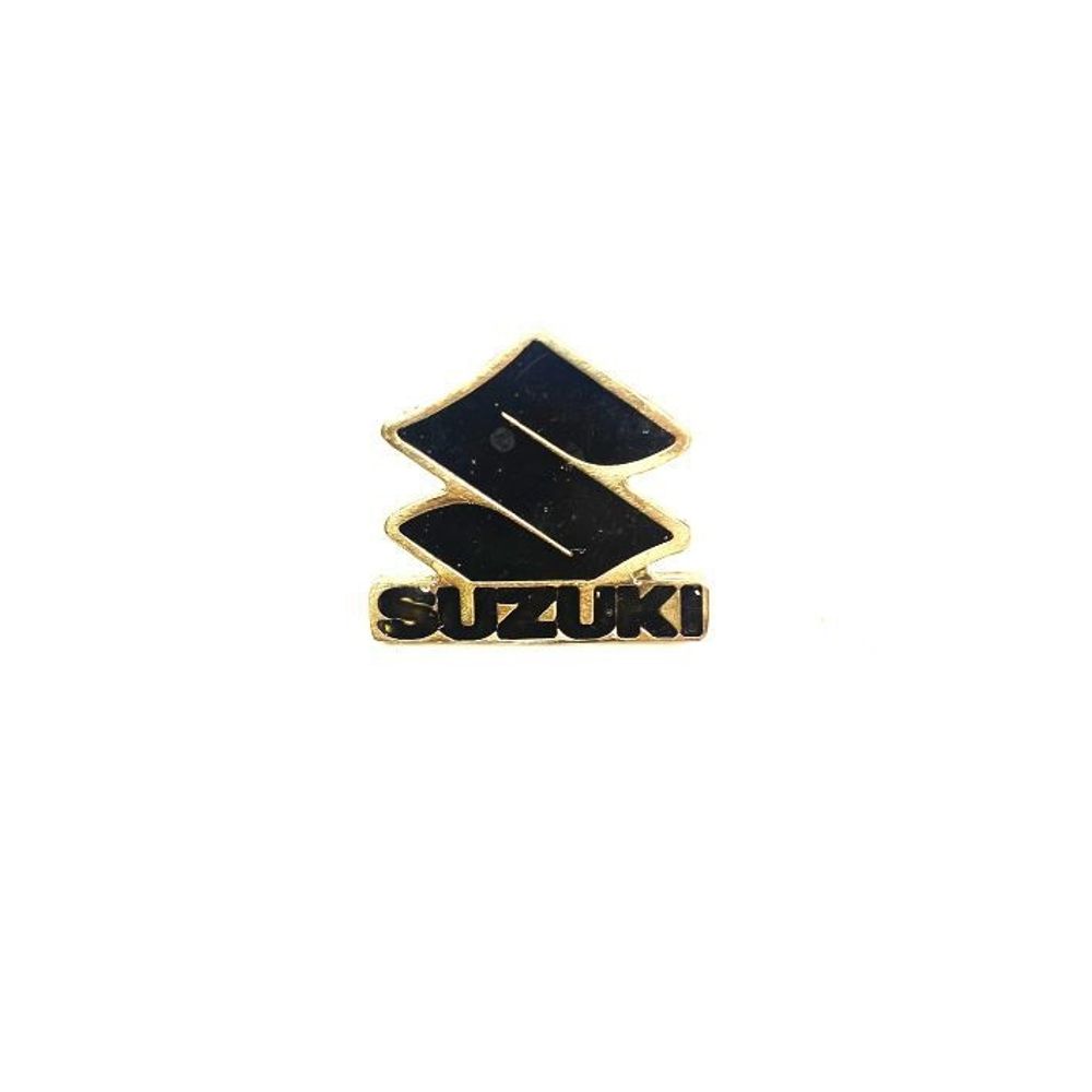 Значок Suzuki Moto (черный)