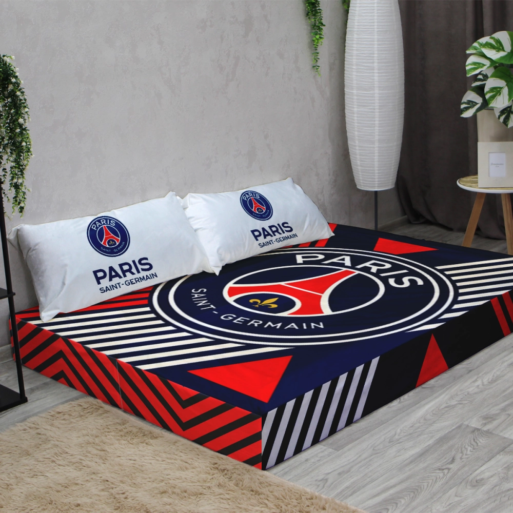 Бескаркасный диван кровать раскладной "Paris Saint-Germain - Пари Сен-Жермен"