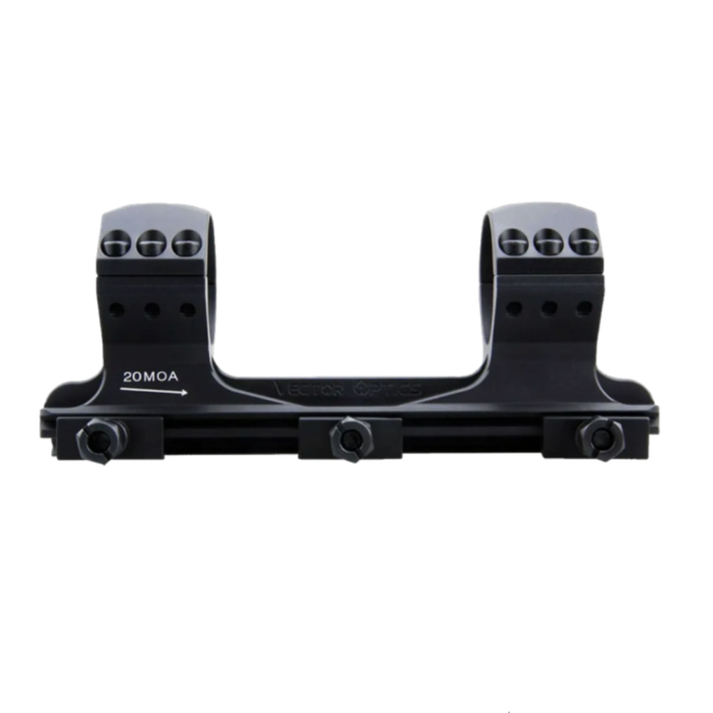 Кронштейн VECTOR X-Accu High One Piece Mount, 34 мм, BH=23 мм, 20 МОА, на базу Picatinny
