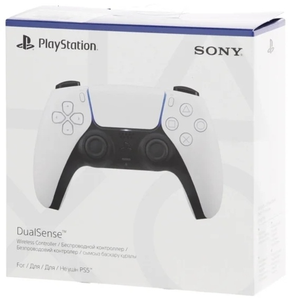 Игровой контроллер Sony PS5 DualSense белый
