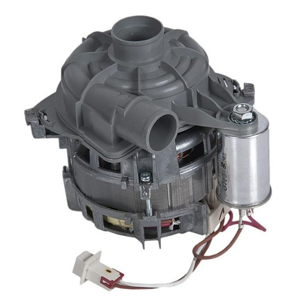 Насос циркуляционный для посудомоечной машины Beko (Беко) с улиткой в сборе - 1740701900, 1740701400,1740700500, 1740701800,1740701300,1740701800, 1719601000