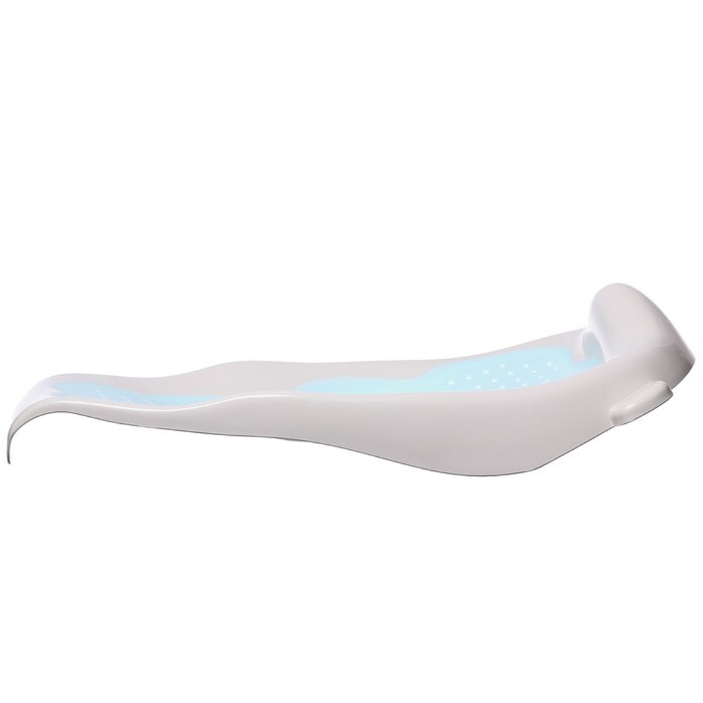 6895050 Горка для купания, цвет белый/голубой