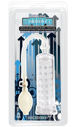 Мужская эрекционная помпа soPUMPed  с точками