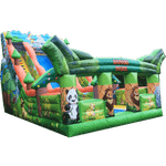 Надувной батут "Волшебный лес"