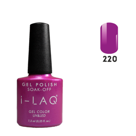 Гель лак для ногтей I-laq  220, 7,3 мл.