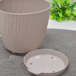 Горшок цветочный Флис 2л (какао)