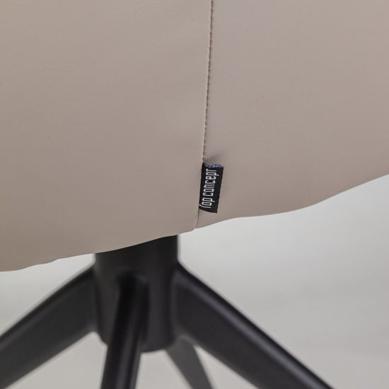 Полукресло Sofia, экокожа soft-touch, серый