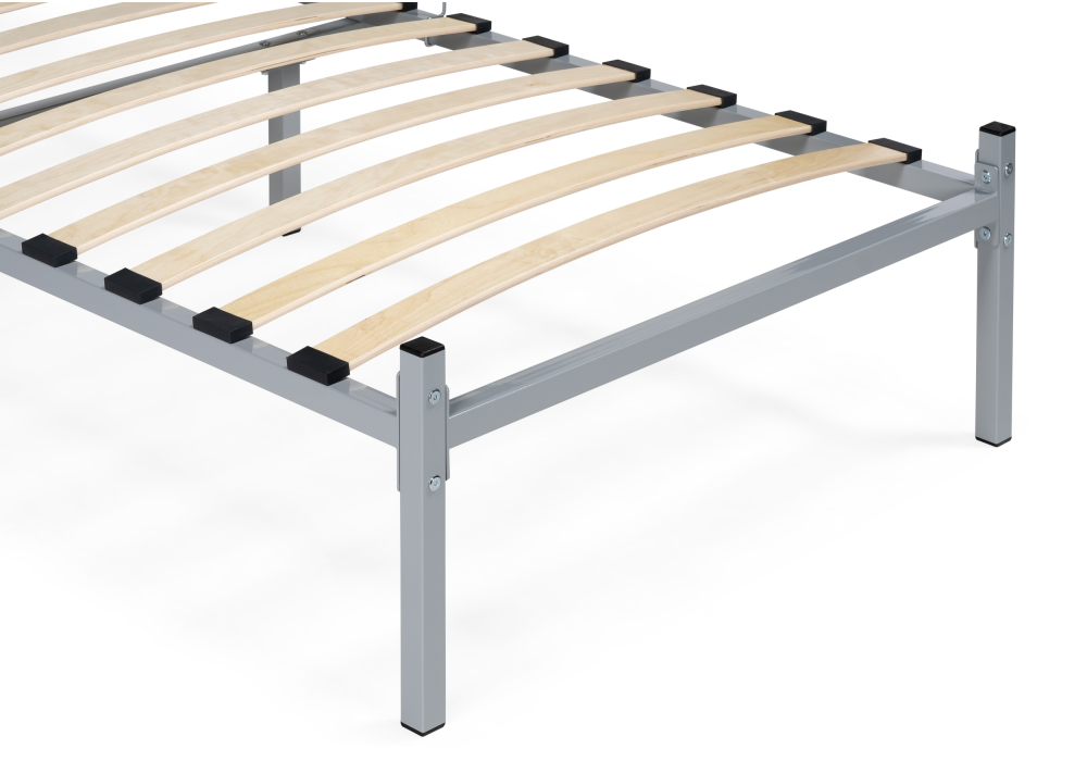 Односпальная кровать Фади 80х200 серая