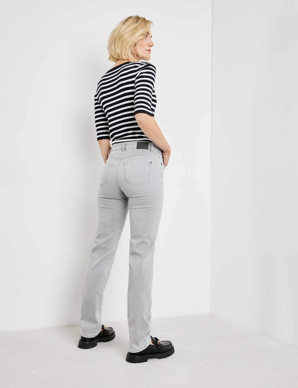 Джинсы Straight Fit из хлопка