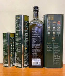 Оливковое масло греческое CHARISMA Extra Virgin в жестяной канистре 1,5 литра, Греция (Крит)