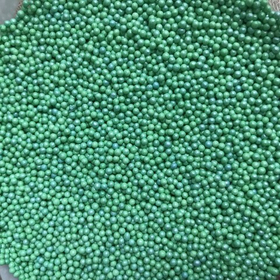 Посыпка шарики зеленые 100 гр