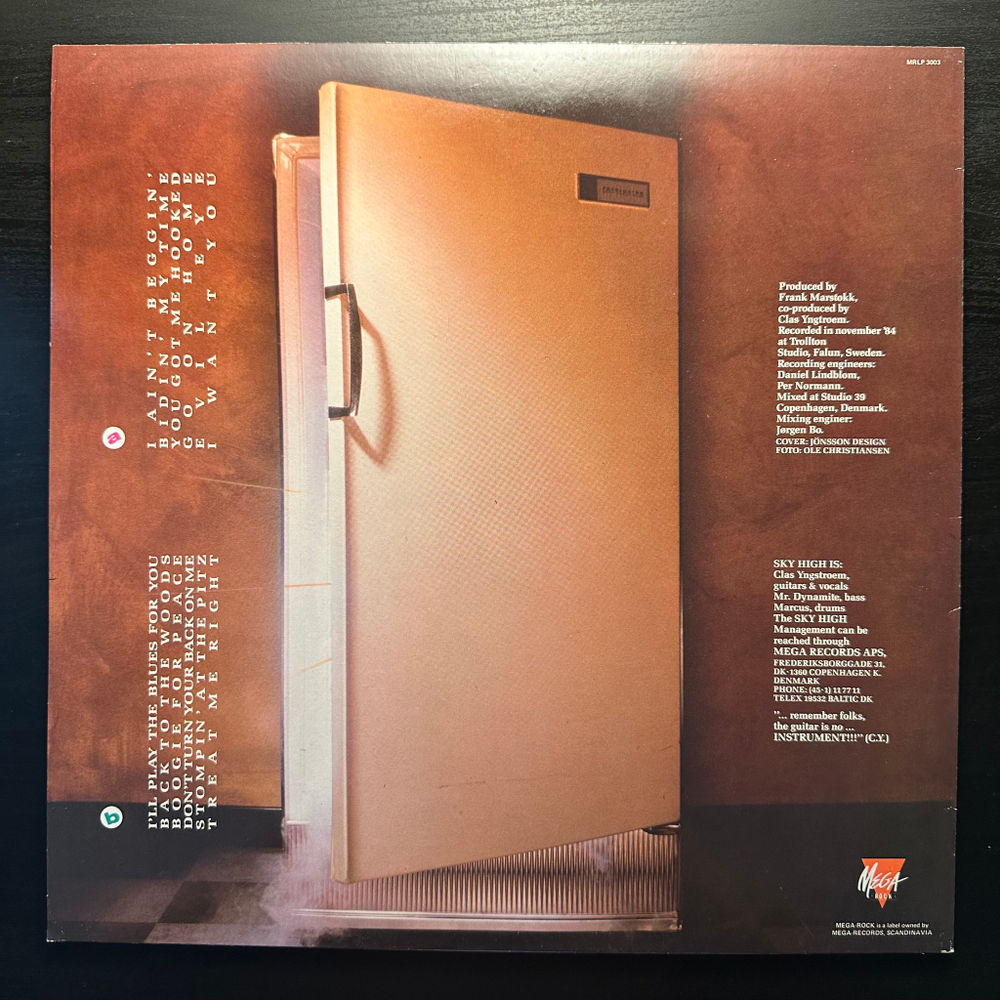 Sky High- Freezin' Hot (Скандинавия 1985г.)