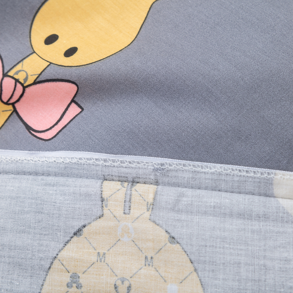 Комплект постельного белья на резинке Сатин Люкс KIDS 100% хлопок CDKR054