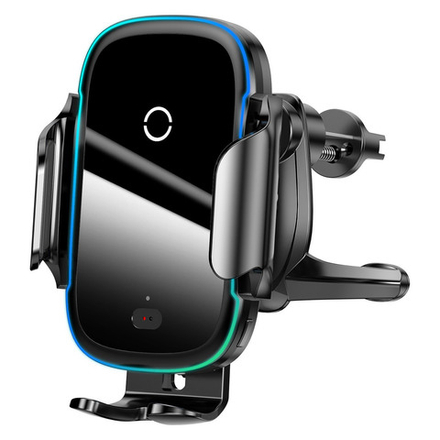 Держатель с беспроводной зарядкой Baseus Light Electric Holder Wireless Charger 15W