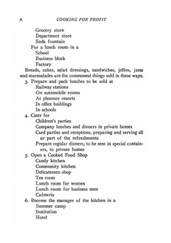 Cooking for Profit: Catering and Food Service Management | Alice Bradley