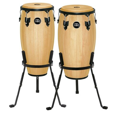 Headliner Conga Set Компл. Конго 11"&12" На Стойках, , Дуб, Цвет Натуральный (2 Кор) Meinl Hc512Nt
