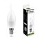 Лампа светодиодная Feron E14 7W 4000K Свеча на ветру Матовая LB-97 25761