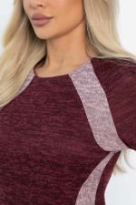 Платье трикотажное Елея (бордовое) П14589-10М LT Collection