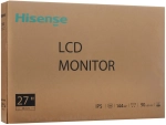 Монитор Hisense 27" 27N3Q черный IPS LED 16:9 HDMI матовая 1000:1 250cd 178гр/178гр 1920x1080 144Hz VGA FHD