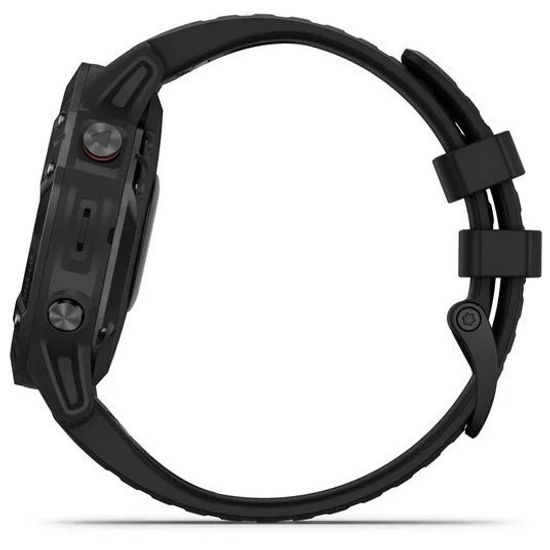 Мультиспортивные часы Garmin Fenix 6 Pro - черные с черным ремешком 010-02158-02