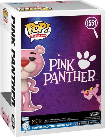 Очаровательная фигурка Funko POP! Pink Panther (№1551) — культовый персонаж