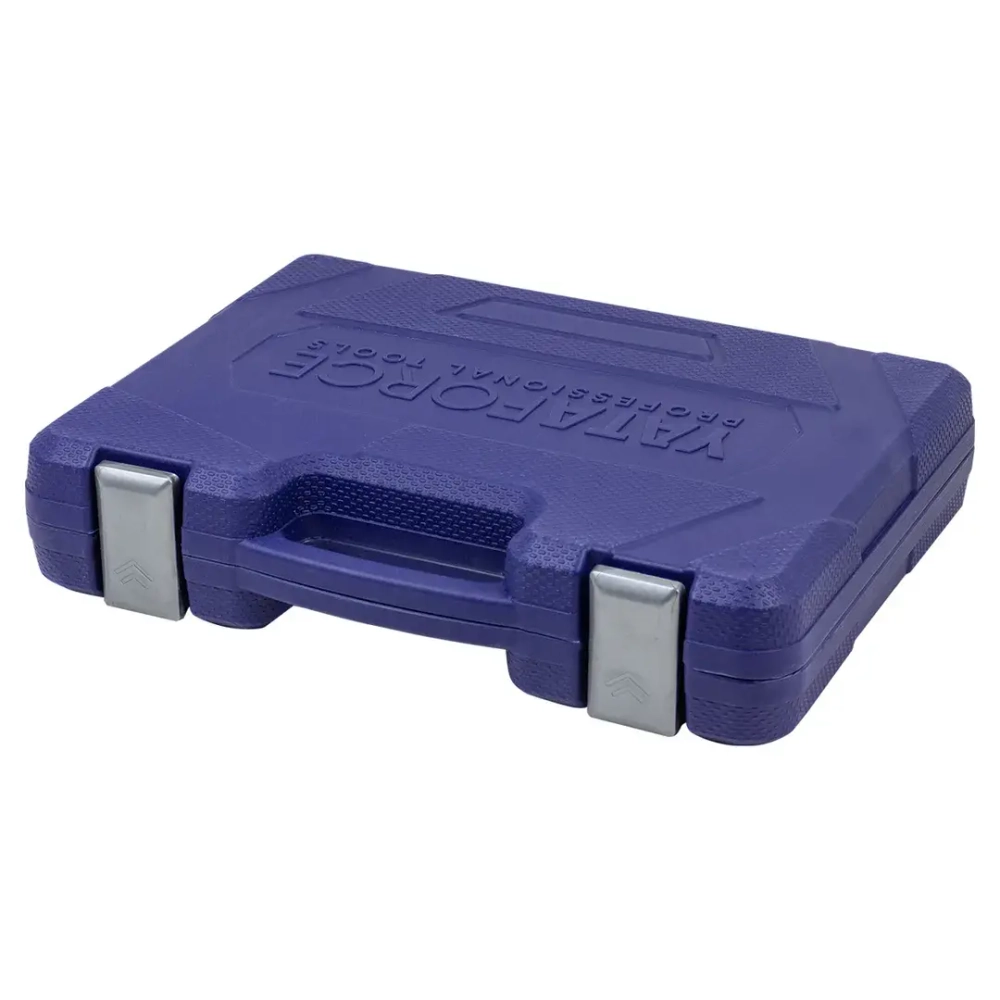 Набор головок ударных глубоких 16пр.1/2''(6-гр.)(10,12-17,19,21,22,24,27,30,32мм(36мм-12гр)+удлинитель 75мм),в кейсе YATAFORCE YF-4177-5MPB