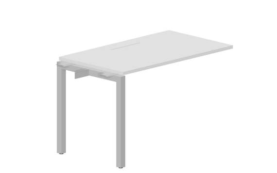 стол Polo 1180х680х750мм (меламиновый аутлет) - приставной элемент