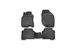 Коврики Standard, в салон для NISSAN X-Trail Т30 (I), 2001-2007, 4 шт. (полиуретан, чёрные) Element.CARNIS00033