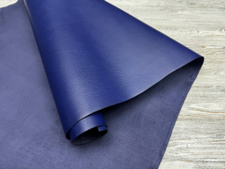 Luxury Tannery Real Blue (1,5-1,7 мм), цв. Синий, натуральная кожа