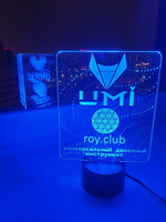 Светильник "Криптовалюта UMI" ( Рой клуб)