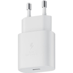 Сетевое зарядное устройство Samsung мощностью 25 Вт (USB-C) и кабель USB-C (1 м) (EP-TA800), белый