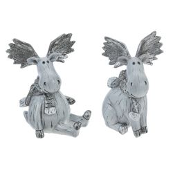 GAEM Фигурка декоративная "Лось", L11 W9 H14 см, 2в.