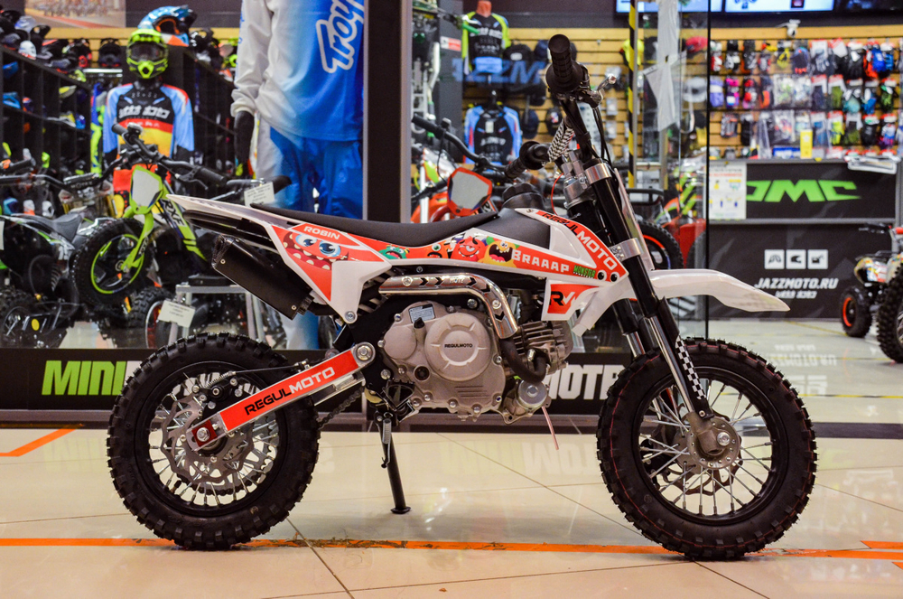 Питбайк Regulmoto ROBIN 60A 10/10 New 2020 (Белый/Красный)