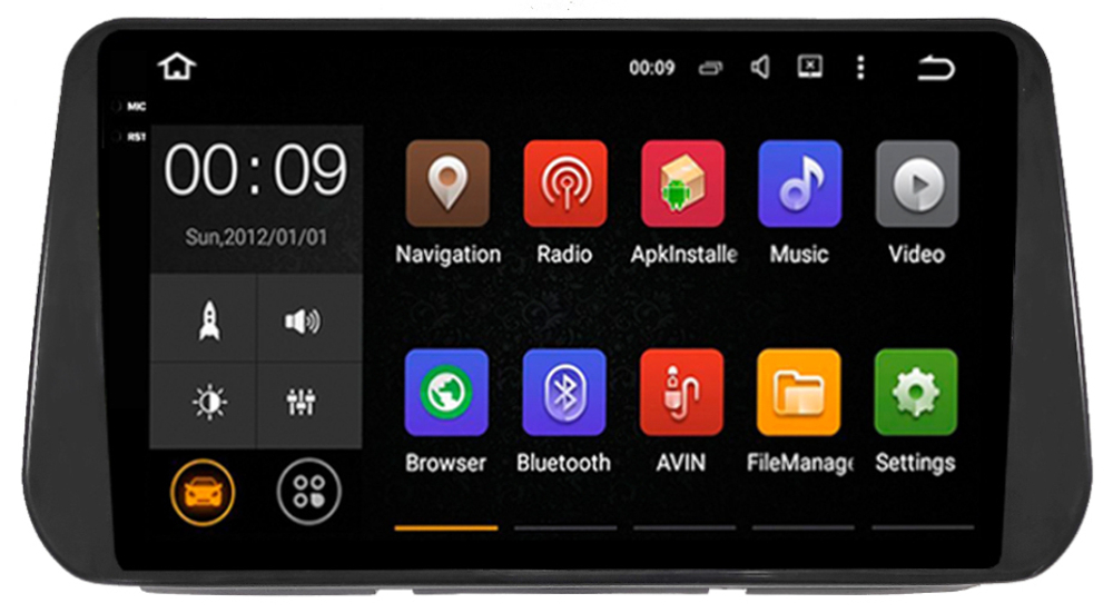 Магнитола для Hyundai Santa Fe 2020+ - AIROC 2K RX-2039 Android 13, QLed+2K,  ТОП процессор, 8/128, CarPlay, SIM-слот