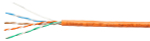 Кабель витая пара U/UTP 5e кат. 4 пары Cabeus UTP-4P-Cat.5e-SOLID-OR