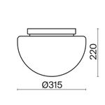 Потолочный светильник Maytoni MOD270CL-01B
