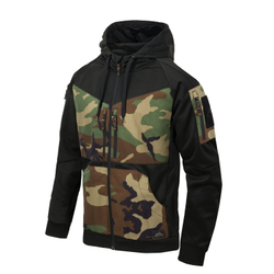 Helikon-Tex ROGUE Hoodie (FullZip) - Black / US Woodland