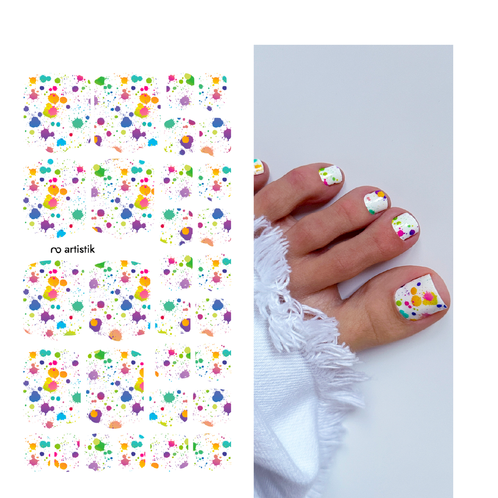 Пленки для педикюра Provocative Nails artistik