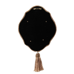 Зеркало "Сердце" 19x3x22см Поликерамика/зеркало/текстиль