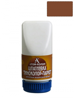 Шпатлевка по дереву акриловая Атом-Колор Пиноколор махагон 0,25 кг