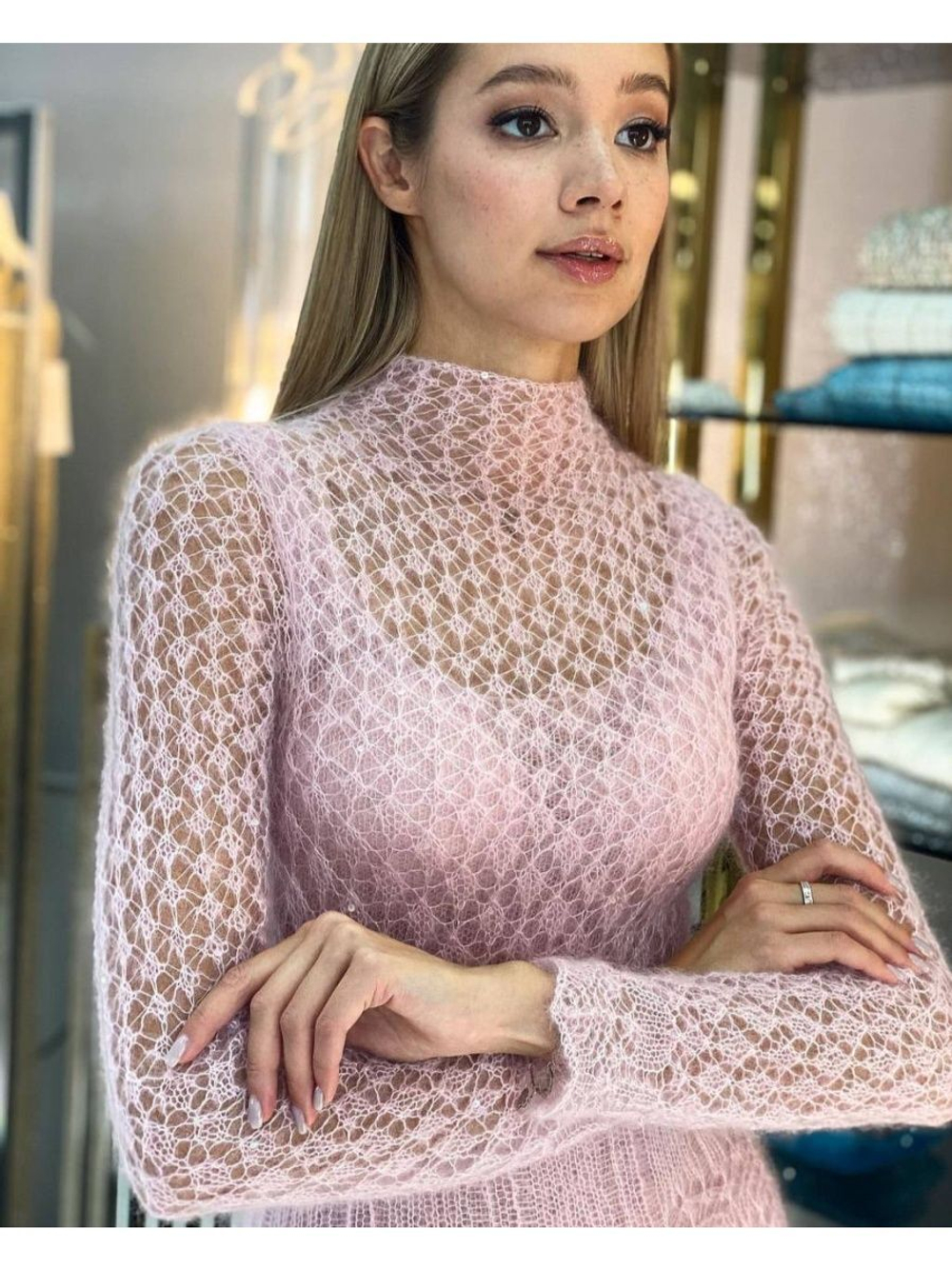 Пряжа для вязания silk kid moher