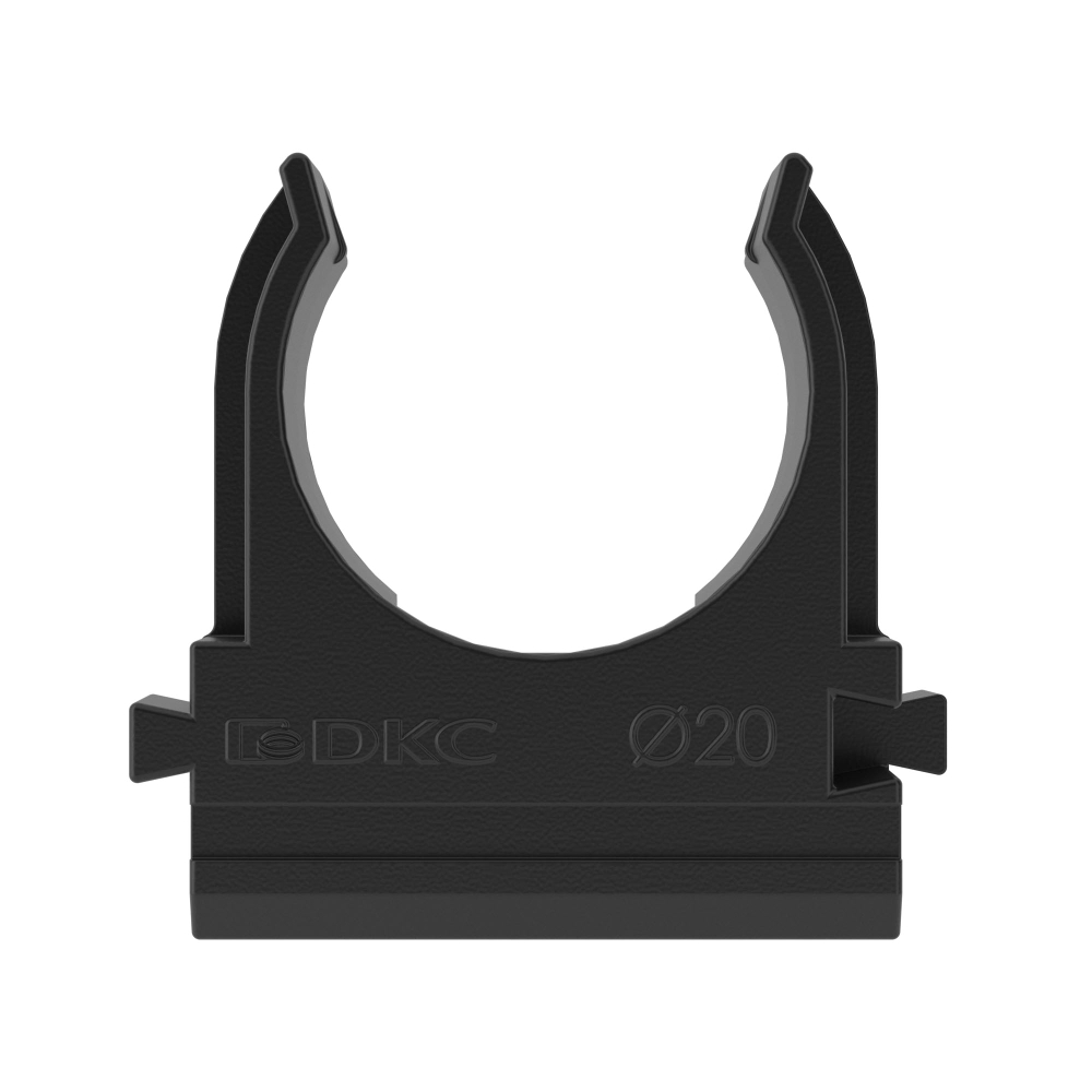 Держатель-клипса для монтажного пистолета, д.20мм, черный