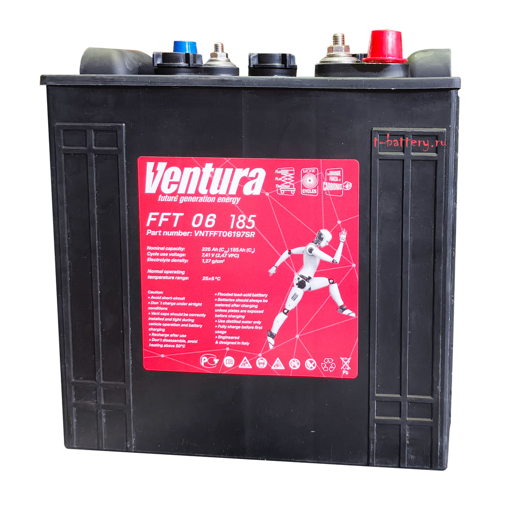 Тяговая аккумуляторная батарея Ventura FFT 06 185