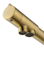 Смеситель для кухни c подключением фильтра WONZON & WOGHAND, Брашированное золото (WW-88458008-BG)