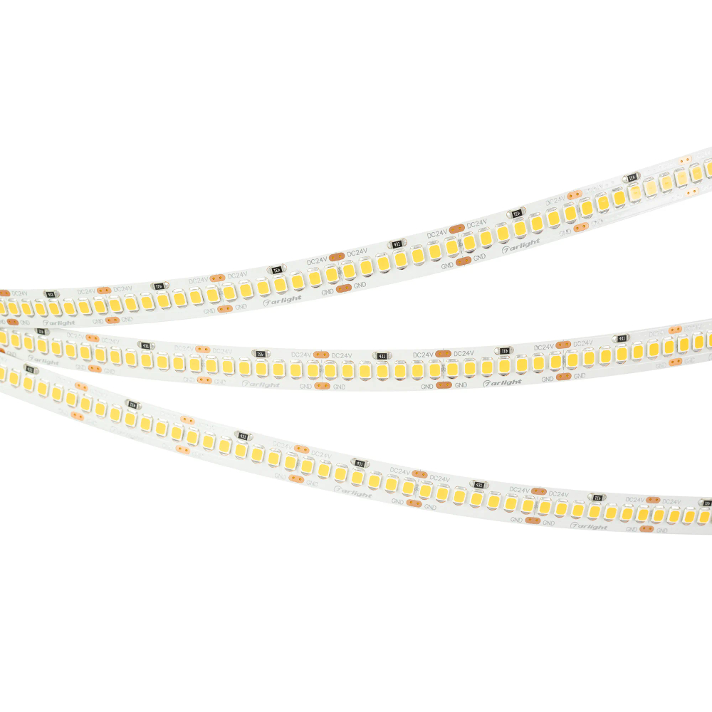 Светодиодная лента UL-A252-10mm 24V Warm2700 (11 W/m, IP20, 5m) (Arlight, 7 лет) 042320