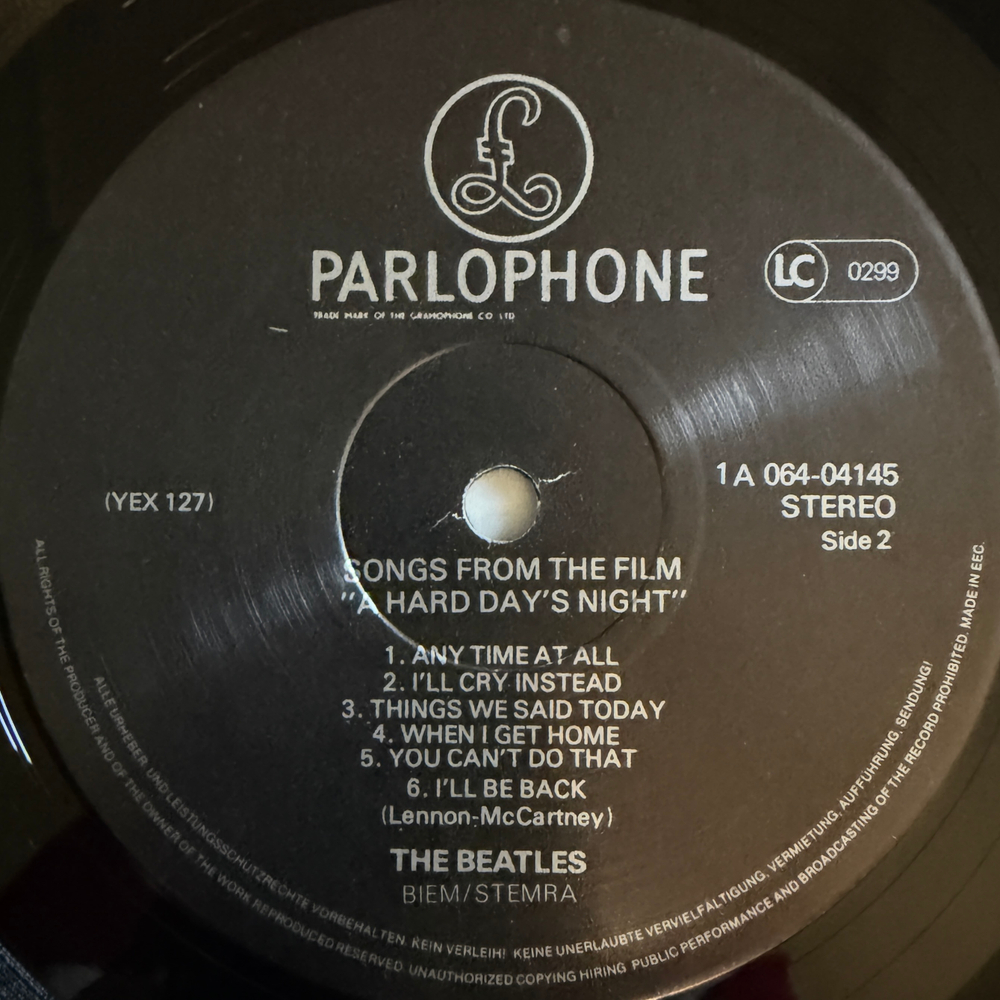 The Beatles – A Hard Day's Night (Европа)Т