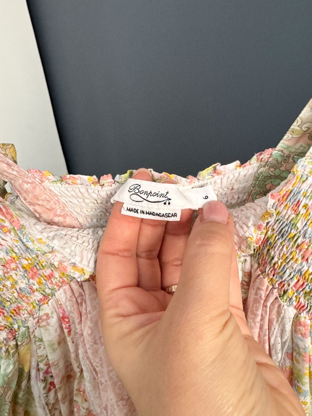 Хлопковое платье Bonpoint, 116