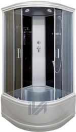 Душевая кабина IVA SC80CTG 800*800*2150 высокий серый поддон, тонированое стекло