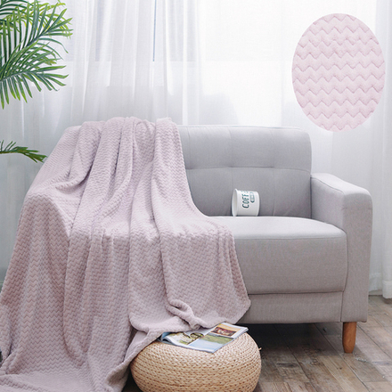 Плед "АВТ. SOFT PLUSH-020", микрофибра, Россия.