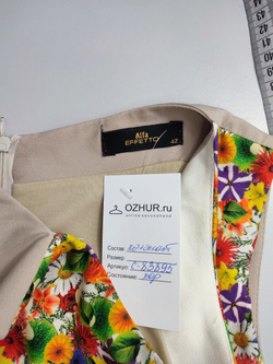 Платье Alfa Effetto цветочное 42 размер